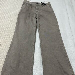 Express Wide Leg High Rise Jeans